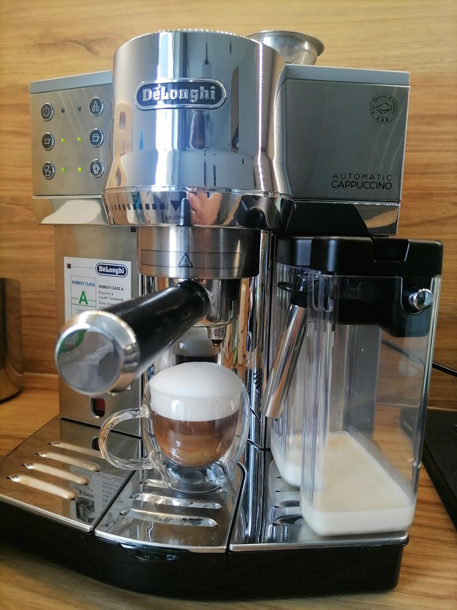 Ekspres kawy delonghi ec 850 cappuccino spieniacz nivona jura