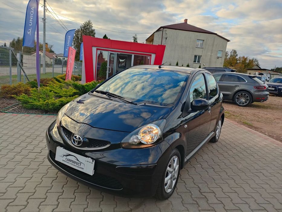 Toyota Aygo Zarejestrowany! Sprawny! KLIMA! ELEKTRYKA! Alu! VAT23%!