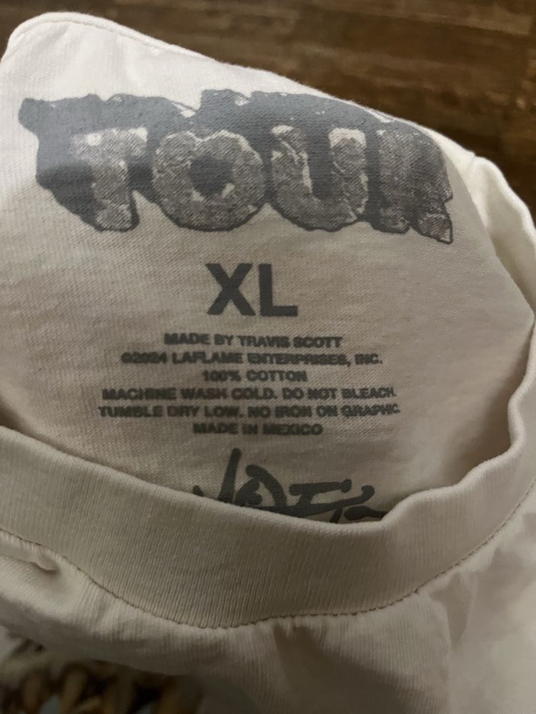 Koszulka Travis Scott Europe Tour