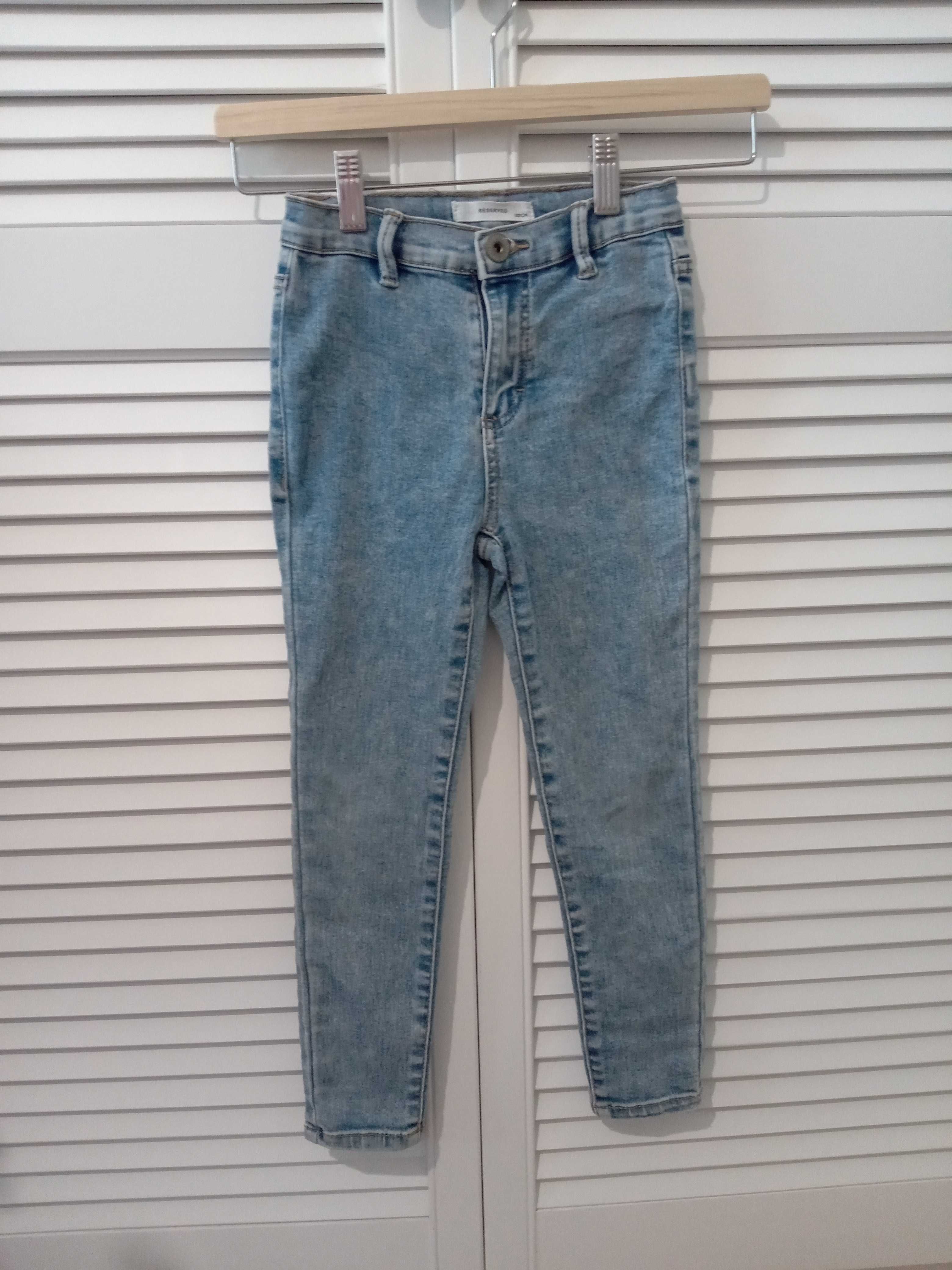 Reserved 122 jegginsy jeansy