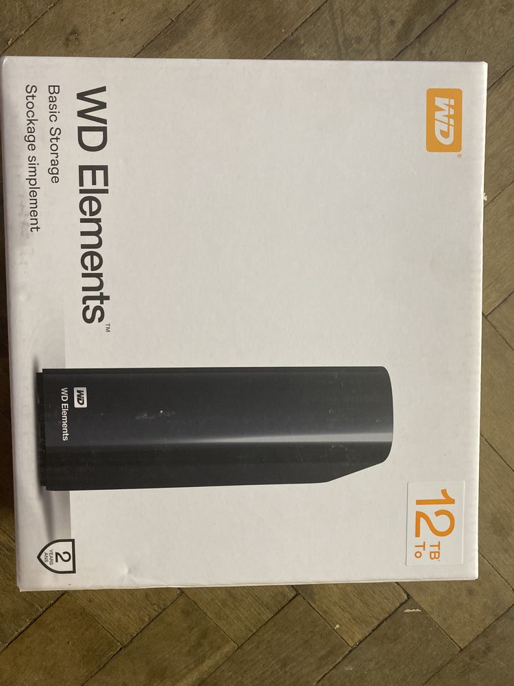 Wd elements 12 tb(wdbwlg0120hbk-eesn)