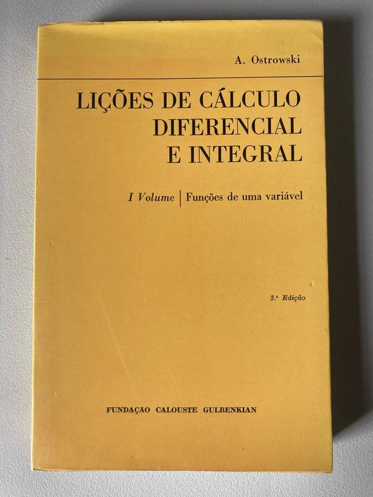 Lições de Cálculo Diferencial e Integral