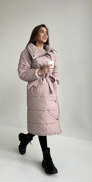 Подовжена зимова куртка
