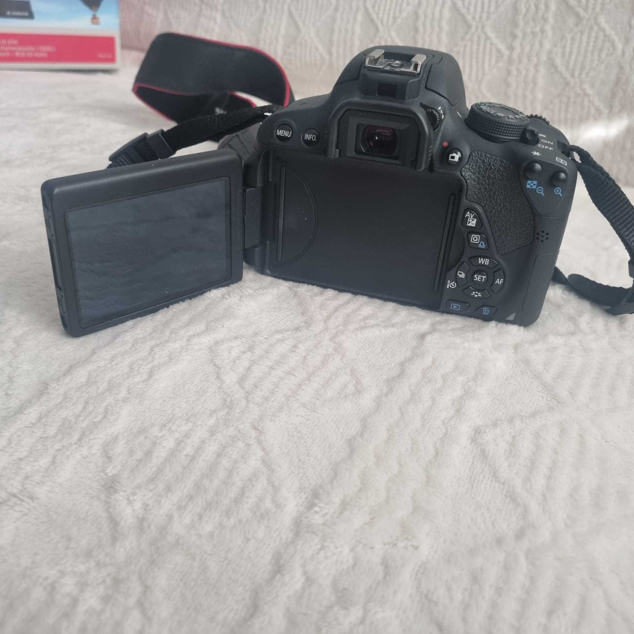 Canon EOS 700D + 18-55mm + SIGMA 10-20 mm 1:3,5 DC HSM  jak NOWY