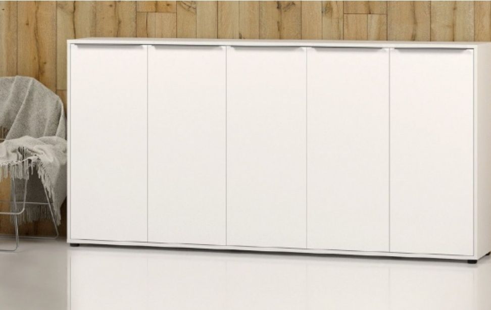 Комод білий глянець