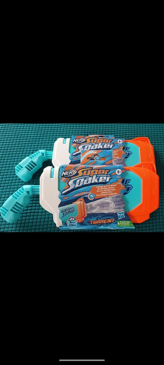 Pistolet na wodę Wyrzutnia Nerf Super Soaker