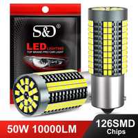 Автомобльные LED  S&D лампы мощность 50W T20 W21/5W