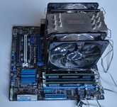 Zestaw CPU i7 2600k + płyta P8Z77-M PRO + 16GB RAM + chłodzenie