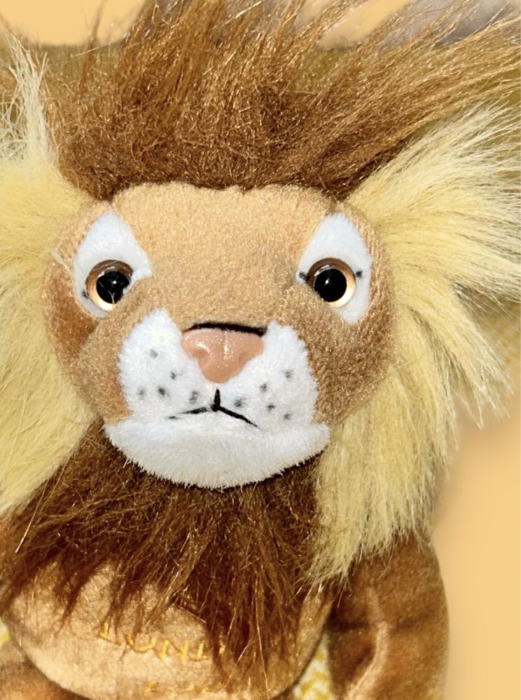 Лев з Лондонського зоопарку М’яка іграшка