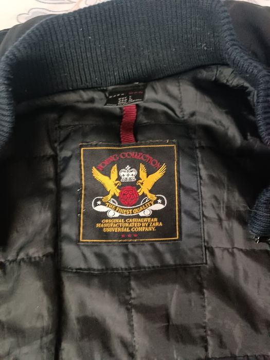 Blusão preto Zara homem