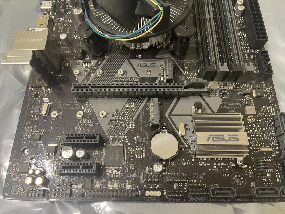 Asus Prime B360M-A + Intel Core i5-9400F