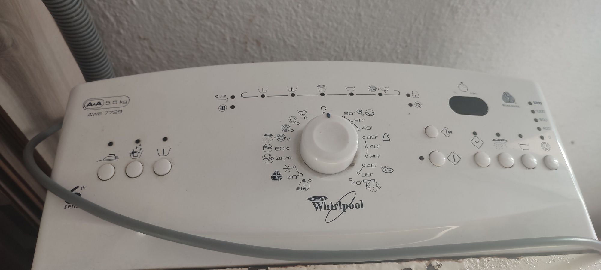 Cała na części Pralka Whirlpool AWE 7729