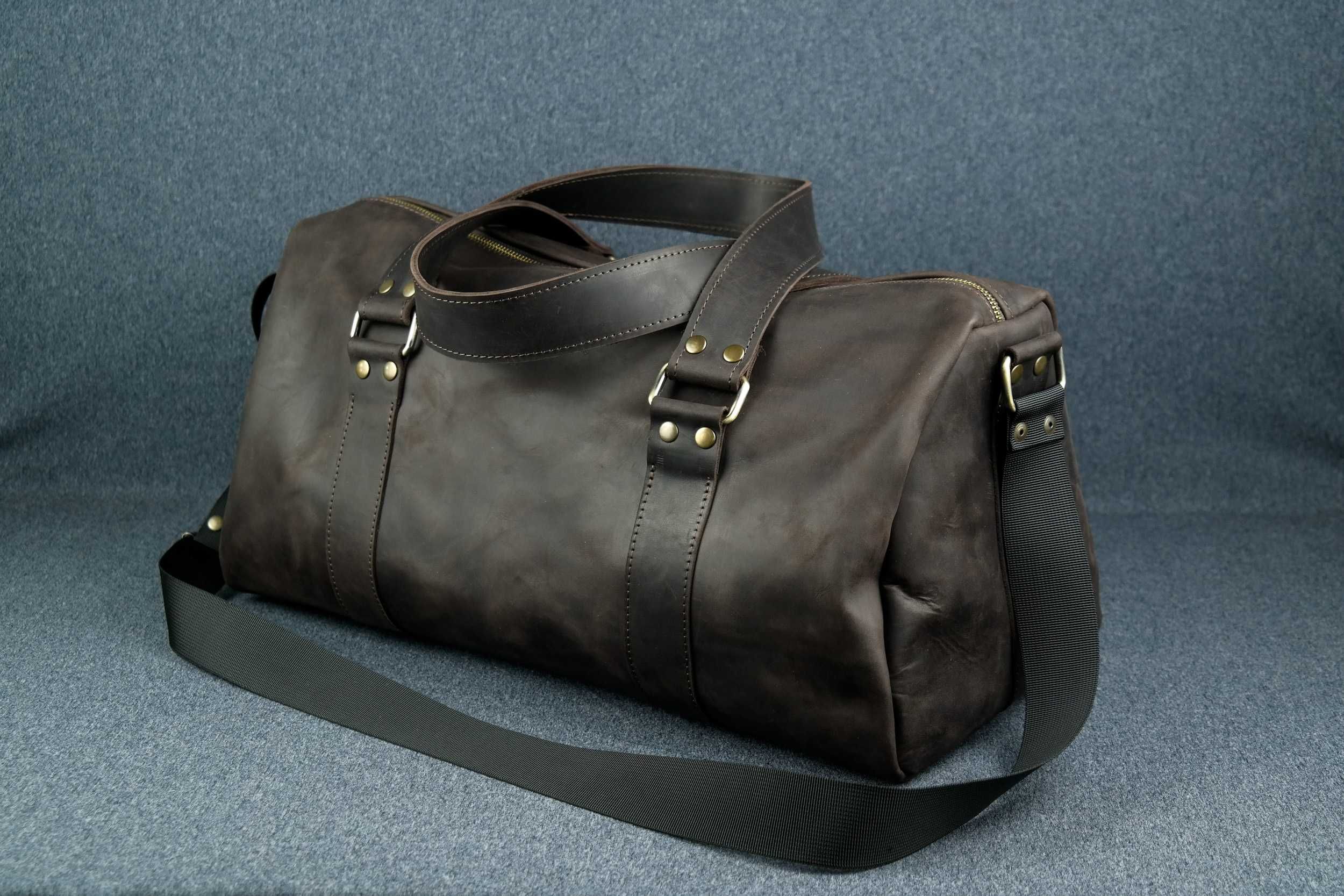 Сумка Тревл, дорожня сумка, шкіряна сумка, кожаная сумка, спорт