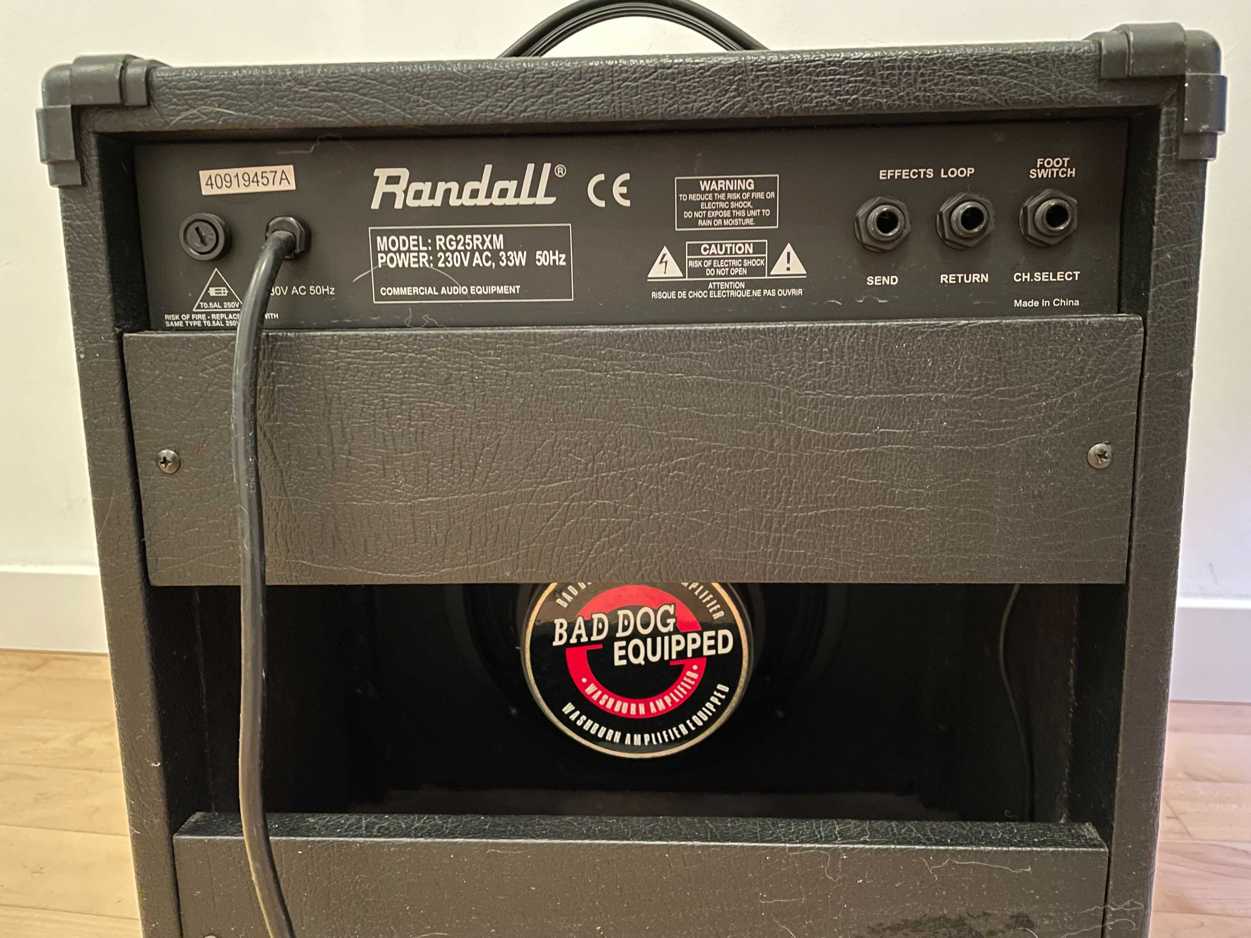 wzmacniacz gitarowy Randall RG25RXM moc 25W