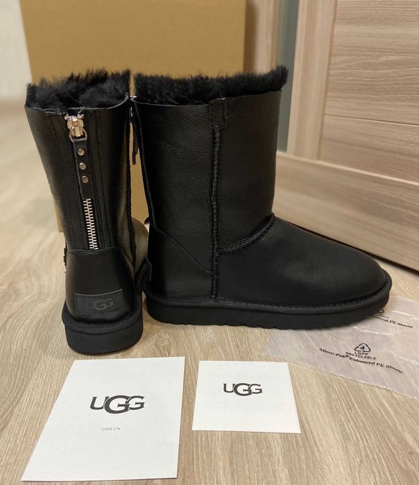 Угги/Угг/Уггі/Угі/UGG Australia Classic Zipper/Zip/Натур. 100% Овчина