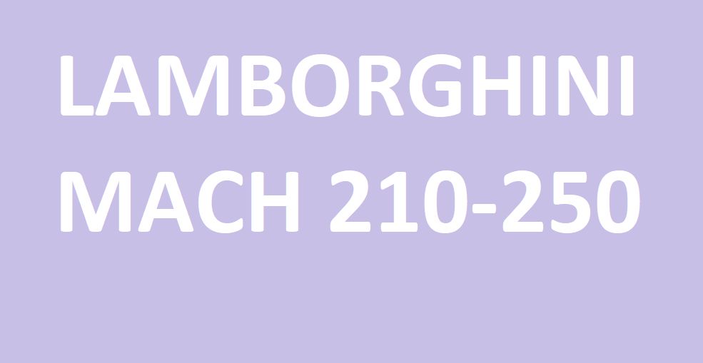 LAMBORGHINI Mach 210-250 T4i, NITRO 100-130 Instrukcje napraw J. POLSK