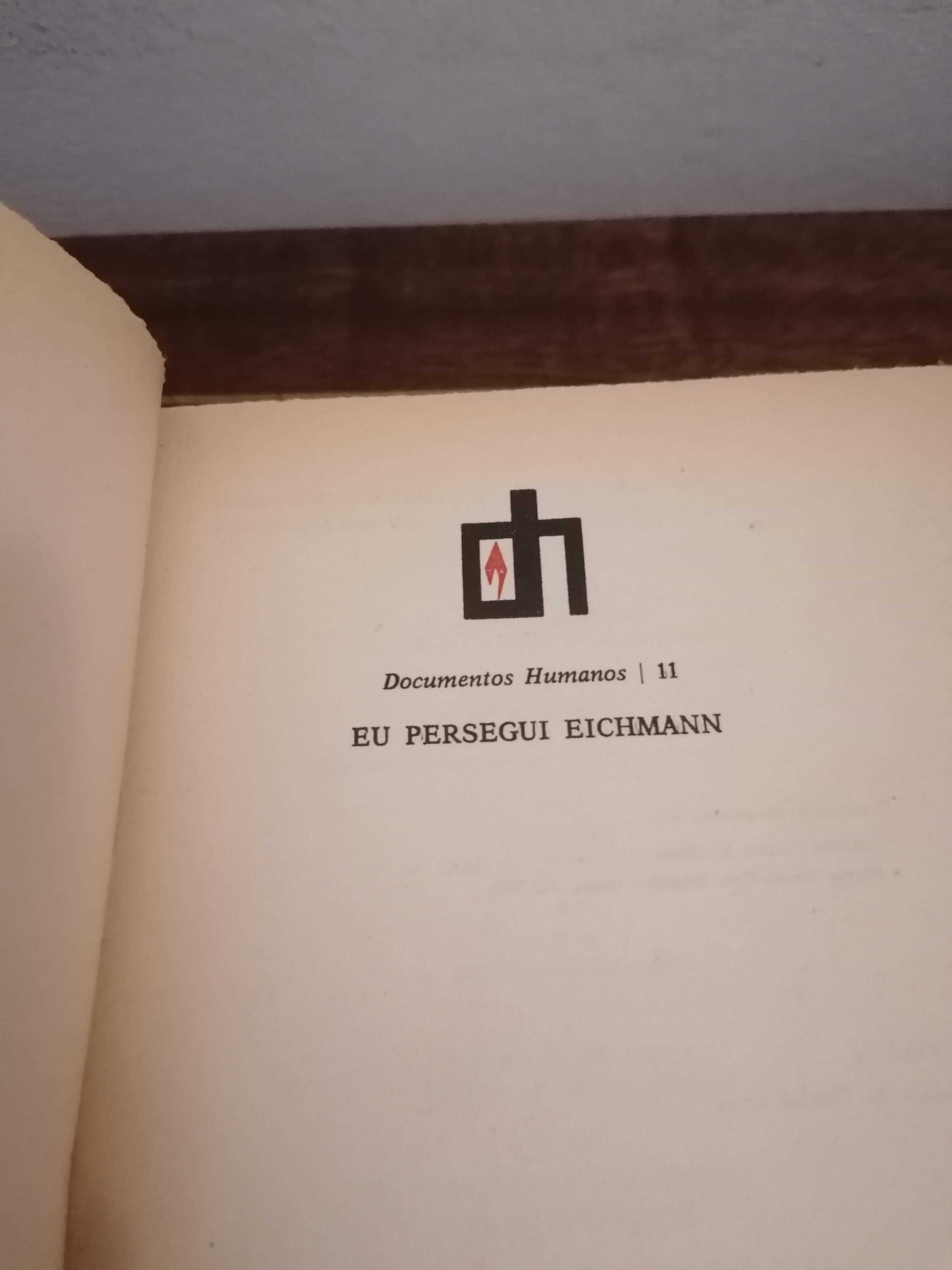 Livro “Eu persegui Eichmann” de Simon Wiesenthal