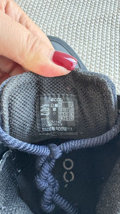 Дитячі сапожки Ecco Goretech р. 31 осінь демісезон тепла зима