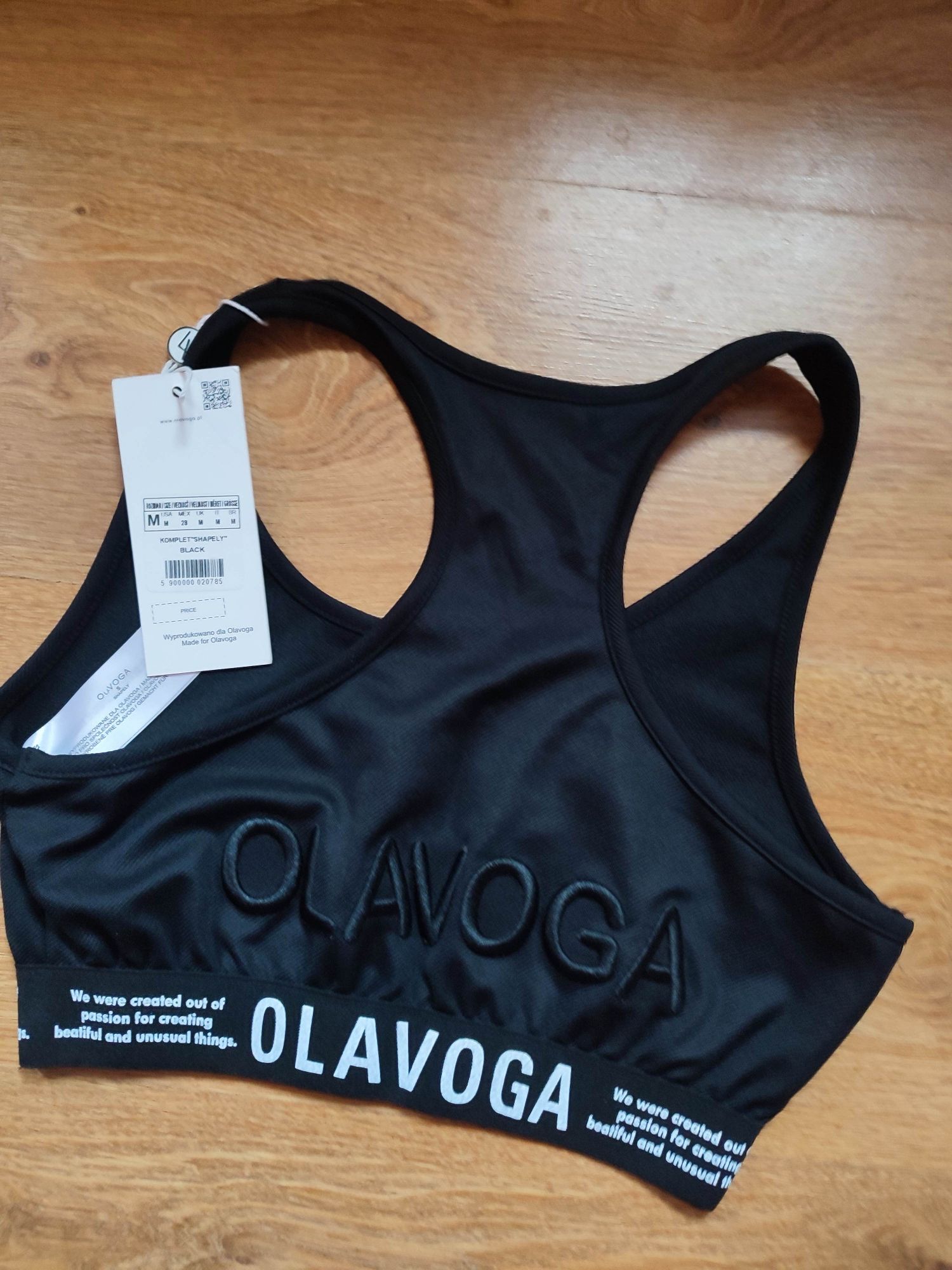 Top stanik sportowy shapely Ola voga rozmiar M o la voga stanik