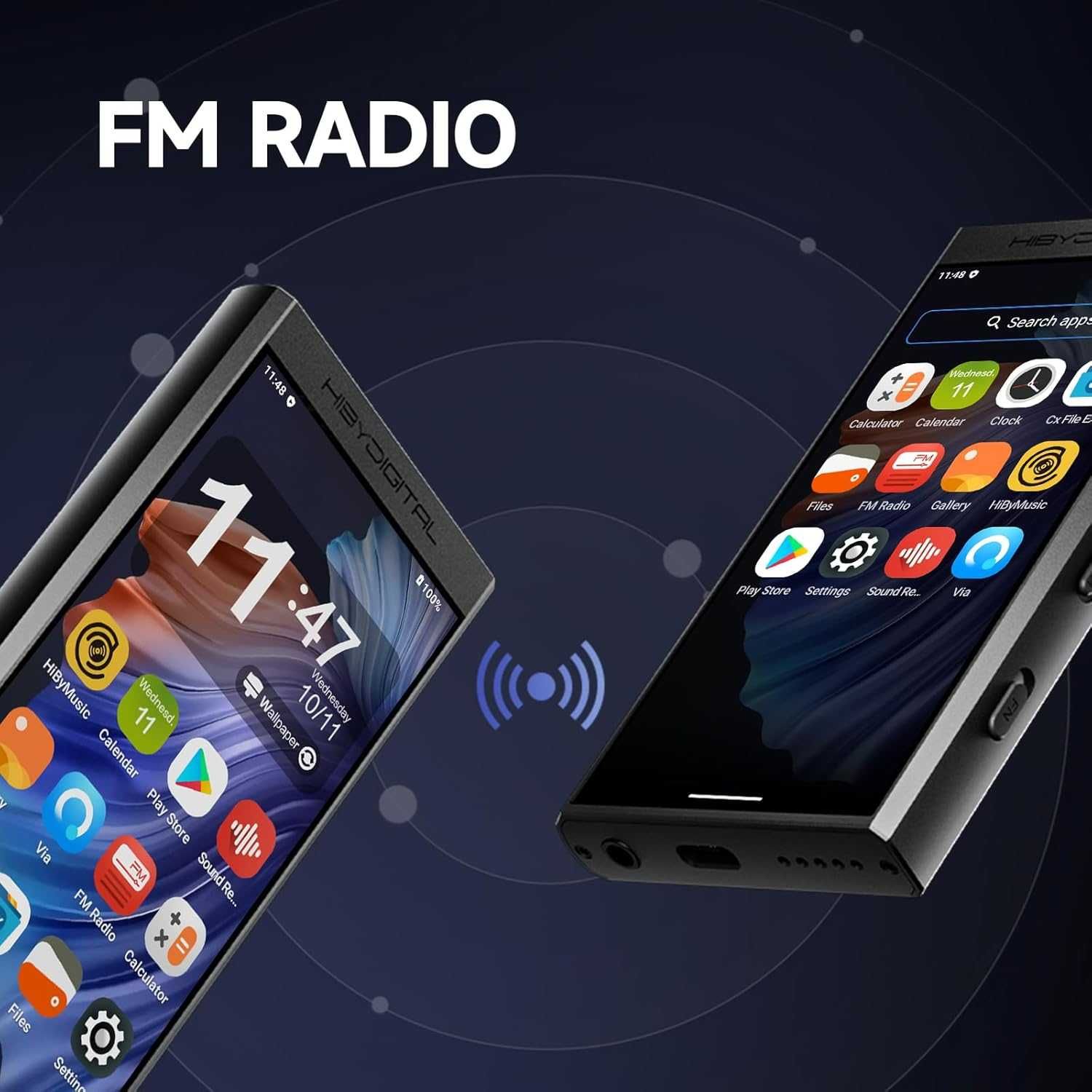 HiBy Digital M300 - портативный Hi-Res плеер, Android 13, 768kHz/32bit