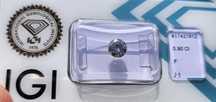 Brylant diament 0,90 Carat CERTYFIKAT, opakowany oryginał INWESTYCJA