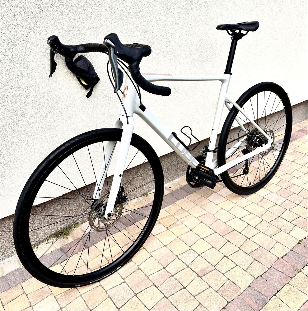 Gravel Cube NUROAD WS rama L Shimano GRX Biały mat JAK NOWY !!!