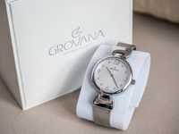 Nowy szwajcarski zegarek damski Grovana 4485.1132 srebrny na prezent