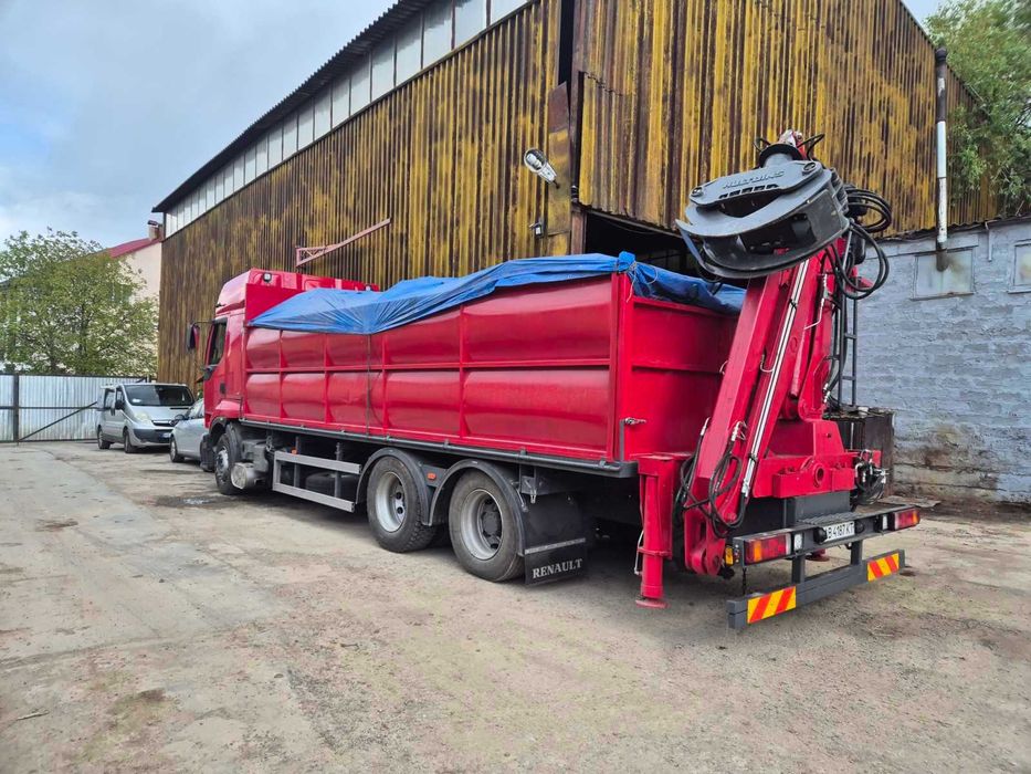 Самоскид, лізовоз, маніпулятор, кран