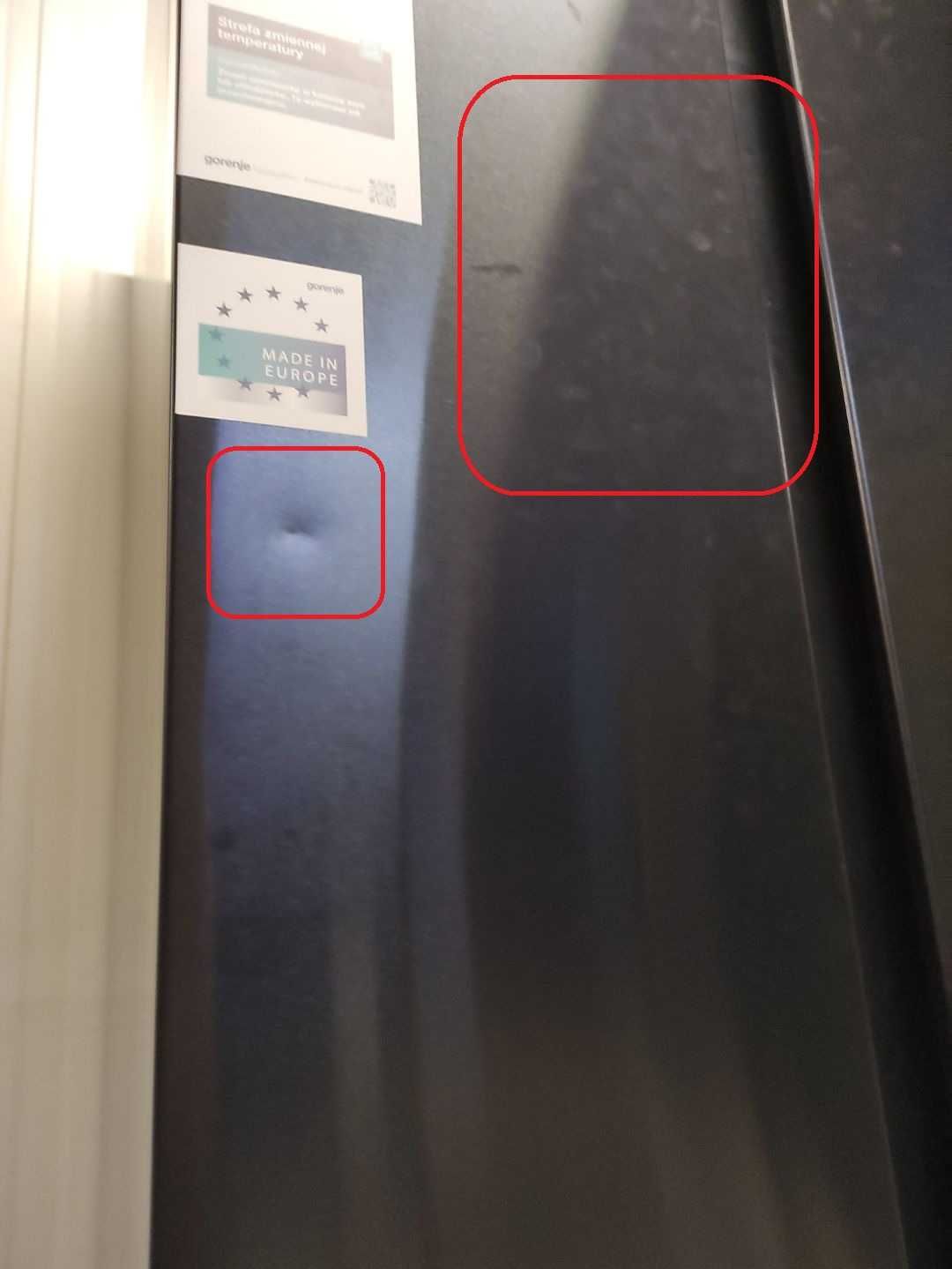 Lodówka Side by Side GORENJE NRR9185EABXL 550L NoFrost OUTLET 14GG2N