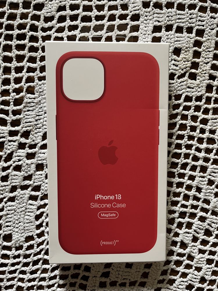 Nowe APPLE IPHONE 13 Etui Siliconowe czerwone