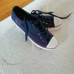 Buty trampki niebieskie