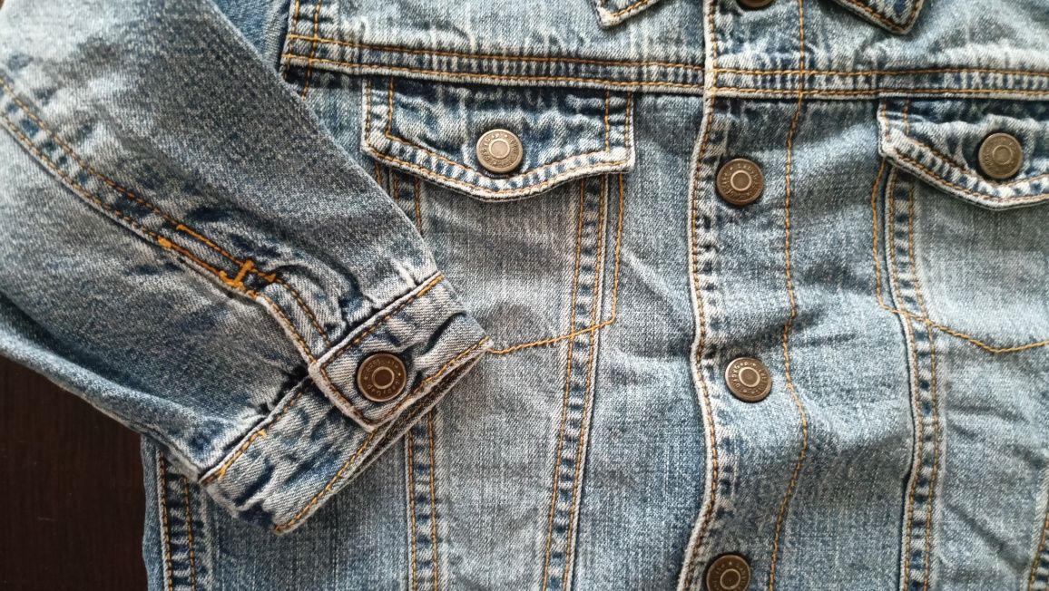Bluza/kurtka cienka jeansowa BabyGAP 18-24 m. (86-92)
