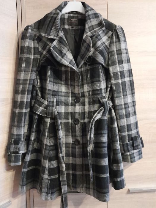 Płaszczyk w kratkę 16 New Look