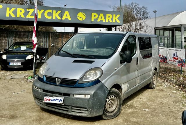 Opel Vivaro 1.9 DTI // 2005 // 6-Osób // Klima // Hak // Zadbany