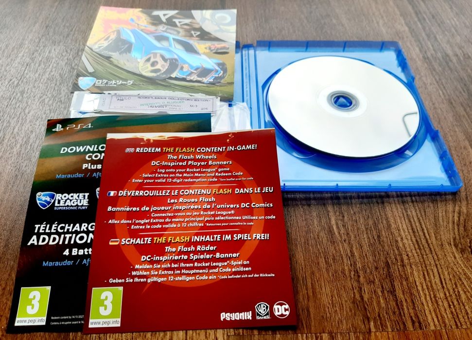 Jogo consola Sony Playstation 4 PS4 Rocket League Collector's Edition