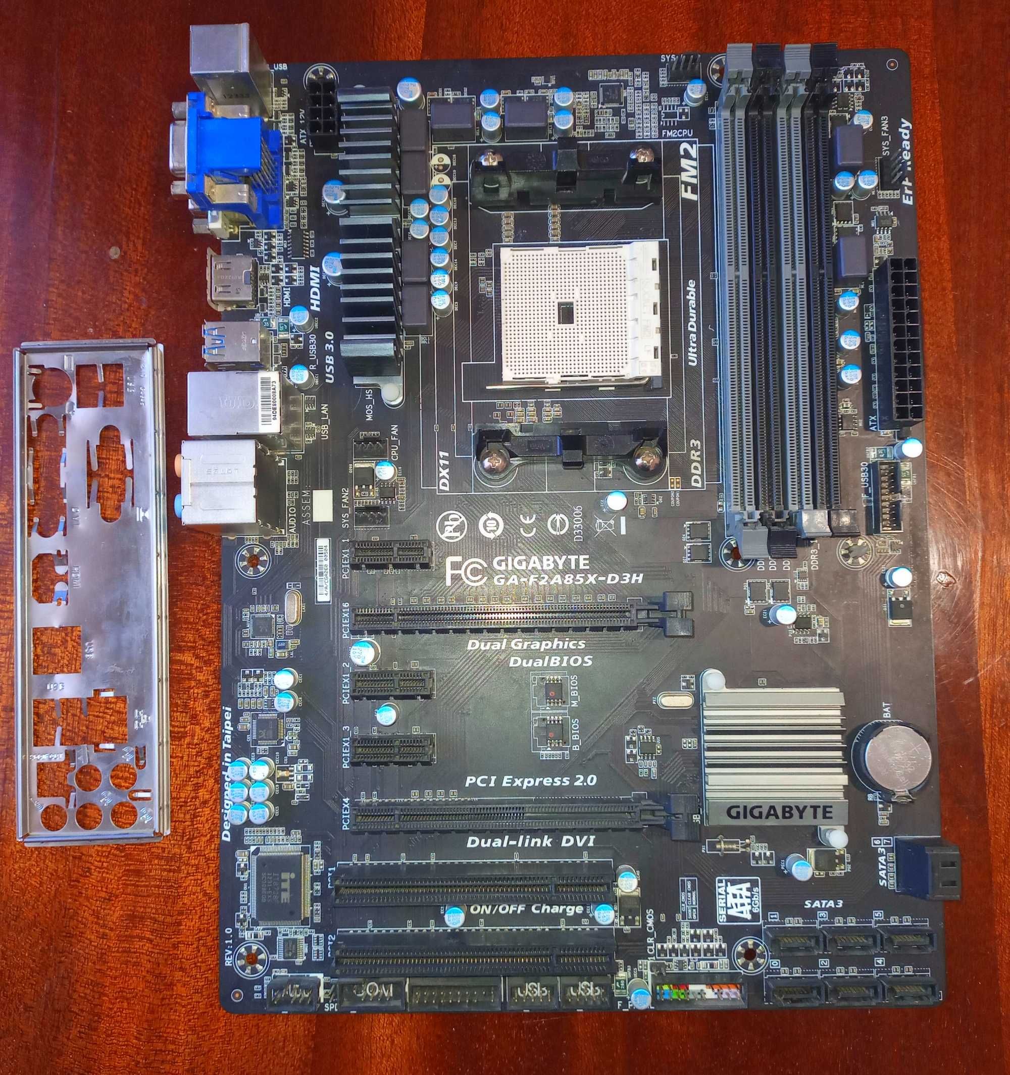 Gigabyte F2A84X-D3H (восстановление)