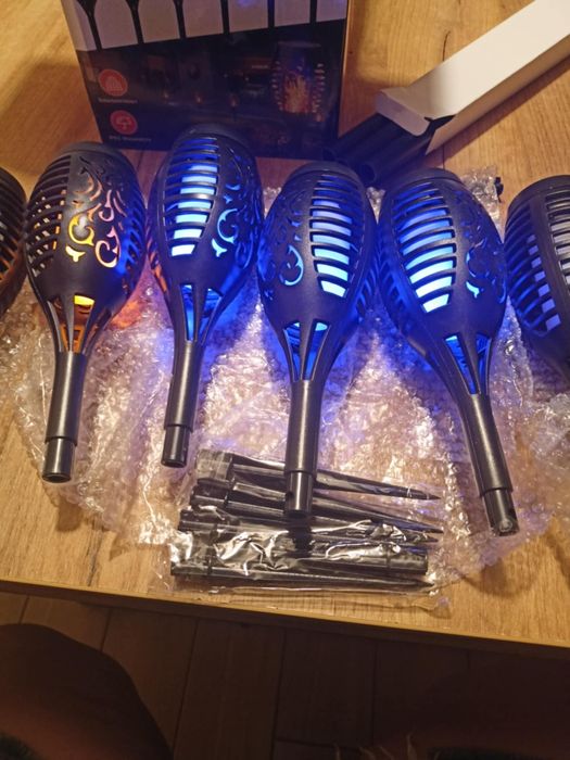 Lampki solarne LED 6 sztuk