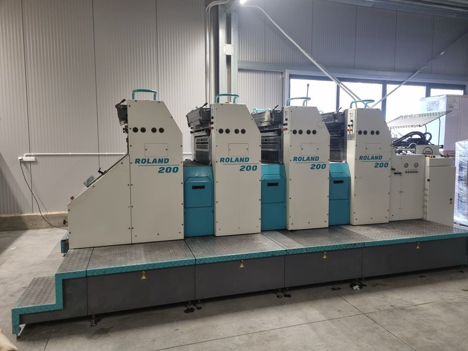 Man Roland 200 123 mln maszyna offsetowa