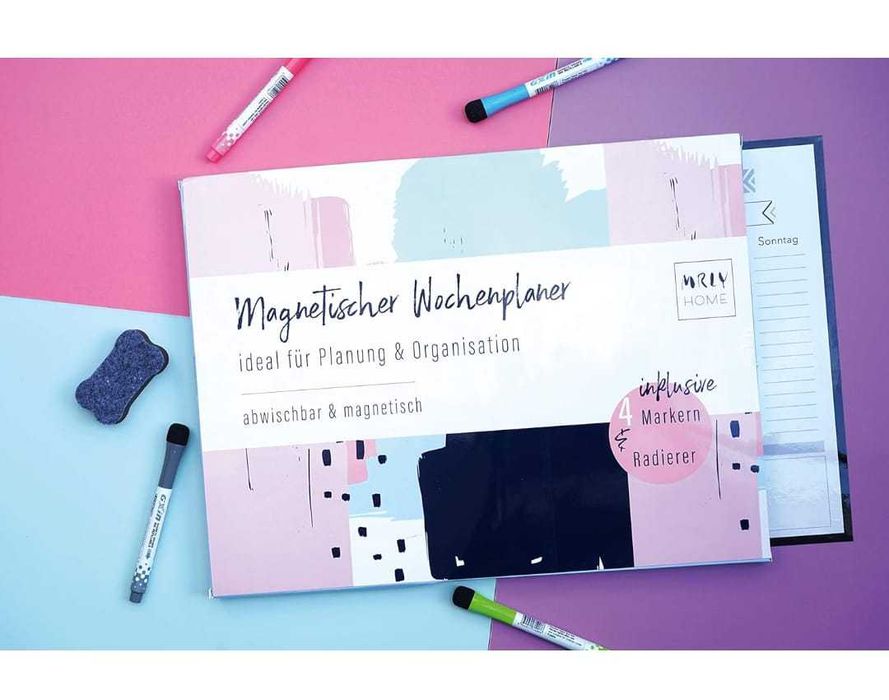 magnetyczny planer tygodniowy plan lekcji nowy