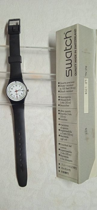 Relógio Swatch quartzo vintage novo