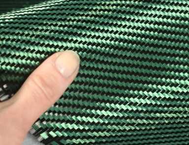 Fibra de Carbono Azul ou Verde