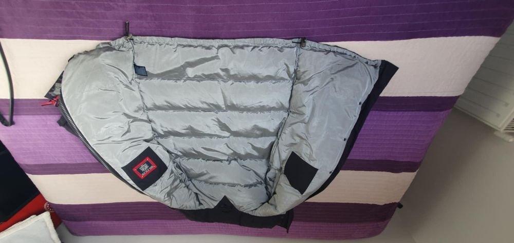 Kurtka puchowa parka Tommy Hilfiger oryginał rozm M/L 90% puchu