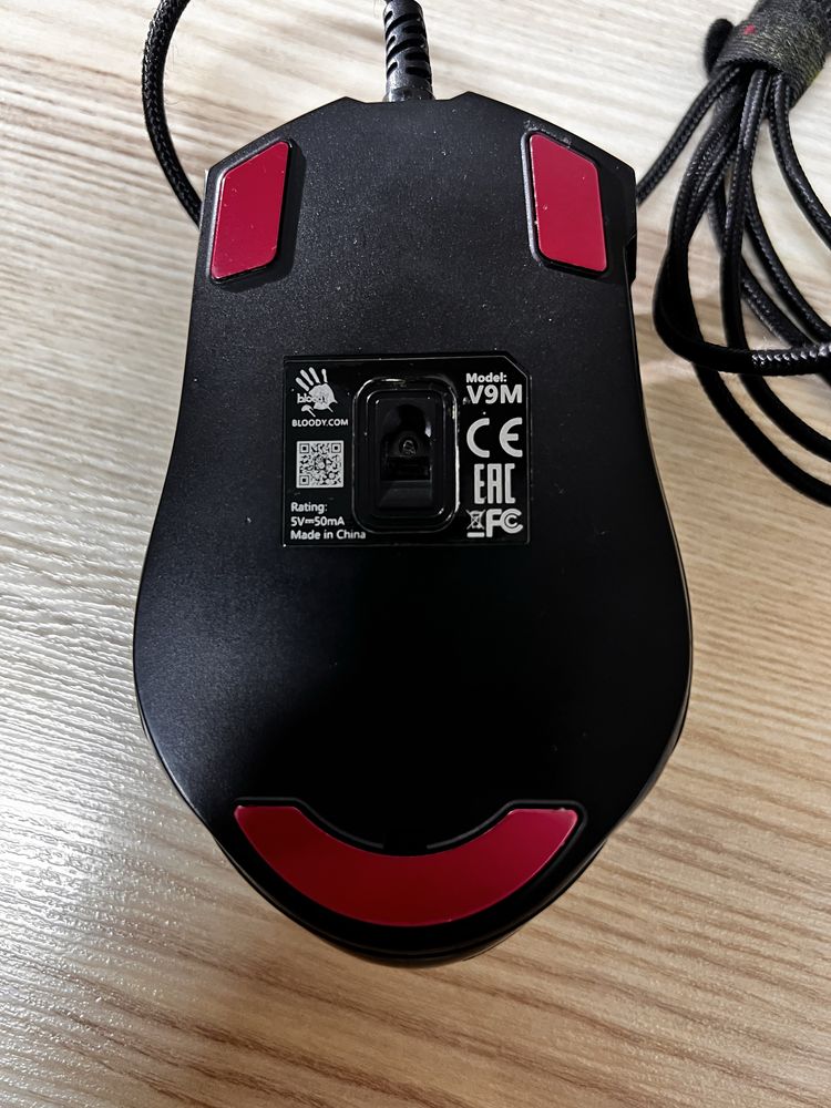 Миша Bloody V9M  Black
