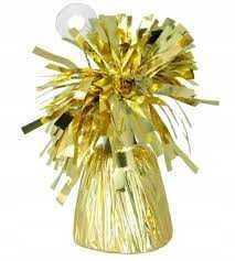 Obciążnik ciężarek do balonów złoty Boland 1 sztuka