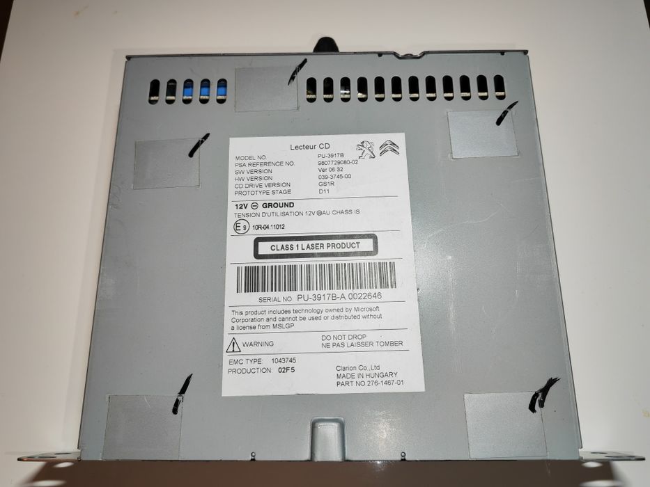 Radio Peugeot 508 (2)