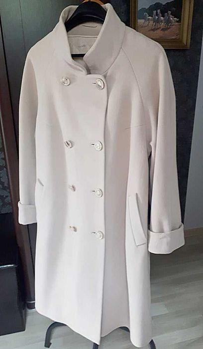 Damski PŁASZCZ  zimowy elegancki rozm 48