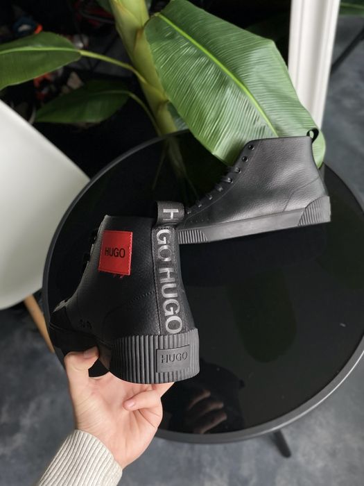 Оригінал! Високі кросівки HUGO Zero Hito. Як нові! Розмір 45