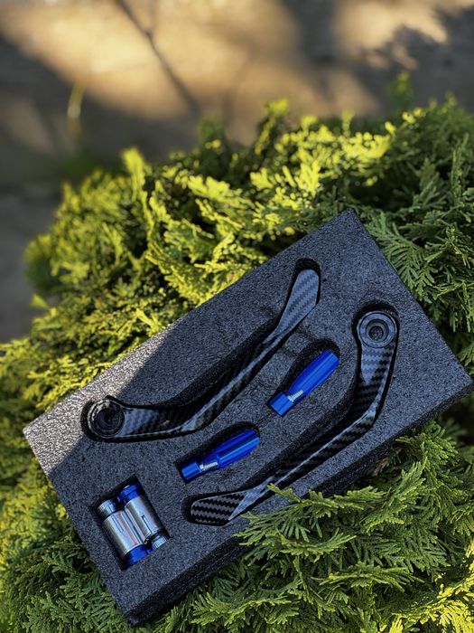 Грузики на мотоцикл - защита рук АЛЮМІНІЙ