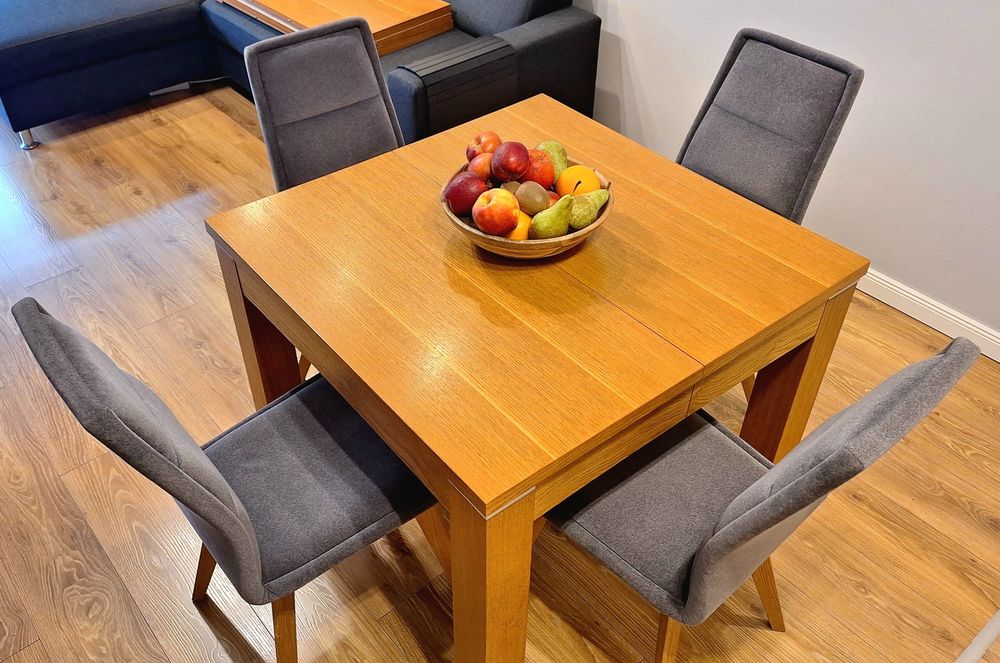 Stół rozkładany 240 / krzesła