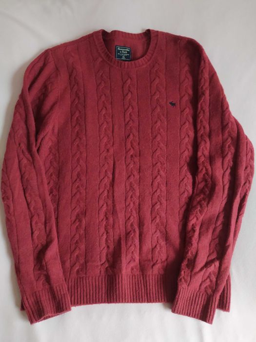 Sweter wełniany Abercrombie Fitch r. XL/2XL